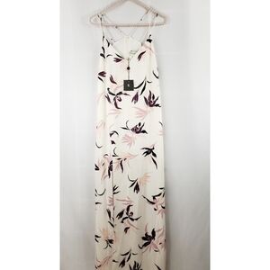 Keepsake Floral Spaghetti Maxi Dress